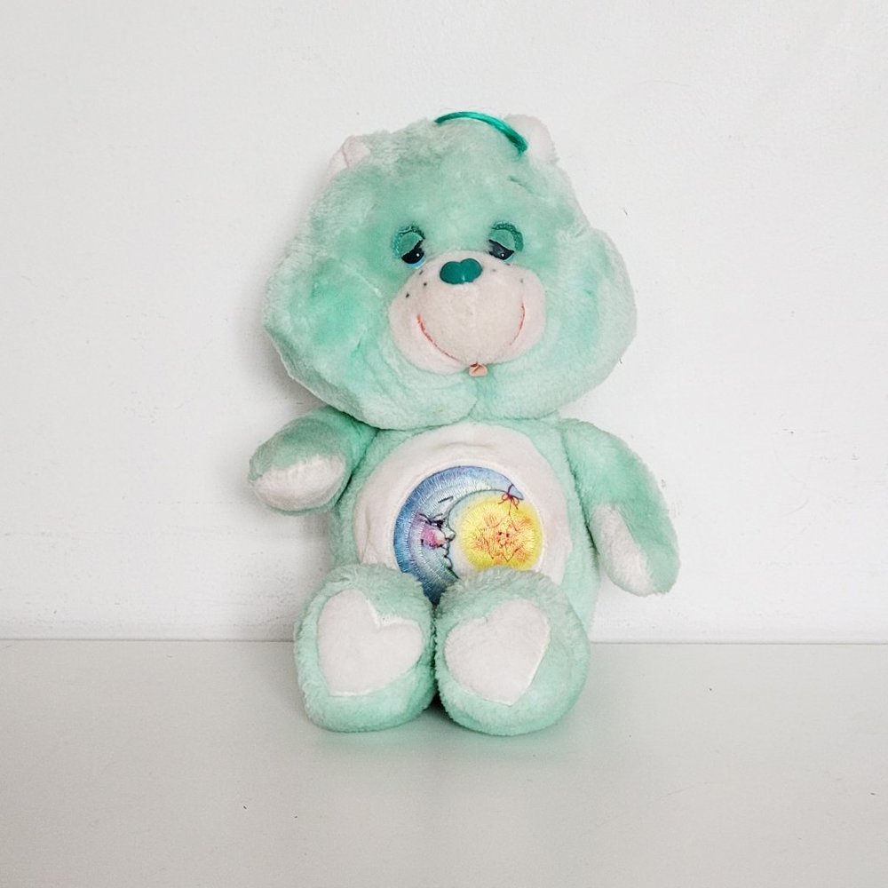Care Bears Mint Green Moon & Star Belly Plush
